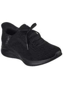 Slip-On Sneaker Skechers "ULTRA FLEX 3.0", Damen, Gr. 35, schwarz, Textil, Schuhe, Slipper, Freizeitschuh mit Slip Ins-Funktion f&uuml;r leichten Einschlupf