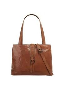 SPIKES & SPARROW Shopper SPIKES & SPARROW, Damen, Gr. B/H/T: 34cm x 27cm x 7cm onesize, braun (cognac), Leder, vintage, Taschen Shopper, echt Leder