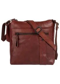 SPIKES & SPARROW Umh&auml;ngetasche SPIKES & SPARROW, Gr. B/H/T: 23cm x 21cm x 7cm onesize, braun (cognac), Leder, vintage, Taschen Umh&auml;ngetasche, echt Leder