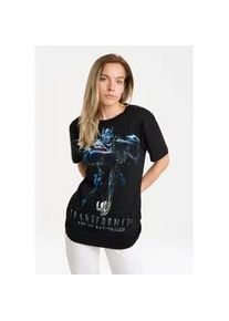 T-Shirt logoshirt "Transformers - Age Of Extinction", Damen, Gr. XL, schwarz, 100% Baumwolle, bedruckt, normal, Rundhals, Shirts T-Shirt, mit lizenziertem Print