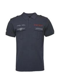 T-Shirt Top Gun "TG20213003", Damen, Gr. 3xl, blau (navy), 100% Baumwolle, Shirts T-Shirt