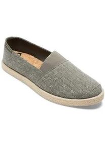 Sneaker Quiksilver "Espadrilled", Herren, Gr. 11 (44), gr&uuml;n (gr&uuml;n, gr&uuml;n, gr&uuml;n), Obermaterial: Textil / Futter: Textil / Au&szlig;ensohle: Gummi, Schuhe Sneaker