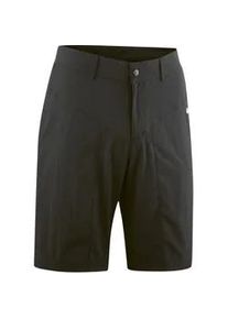 Fahrradhose Gonso "Citivo", Herren, Gr. M, Normalgr&ouml;&szlig;en, schwarz, 100% Polyamid, Hosen Fahrradhose, Herren Radhose kurz, Radlerhose mit Sitzpolster, Tight Fit