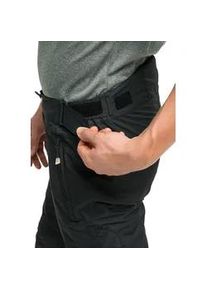 Regenhose Maier Sports "Raindrop M", Herren, Gr. 24, Kurzgr&ouml;&szlig;en, schwarz, 100% Polyester, Hosen Regenhose, Herren Outdoorhose, wasserdicht winddicht, auch als &Uuml;berhose nutzbar