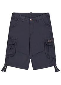 Shorts Alpha Industries "Jet Short", Herren, Gr. 30, Normalgr&ouml;&szlig;en, blau (rep.blau), Obermaterial: 100% Baumwolle, Hosen Shorts