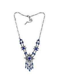 Allg&auml;u Rebell Kette mit Anh&auml;nger ALLG&Auml;U REBELL "Ina", Damen, Gr. onesize, Metall, blau, Basic, Halsketten, rustikaler Charme