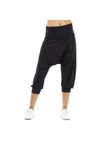 Haremshose WINSHAPE "3&frasl;4-Haremshose HP201", Damen, Gr. XXL, Normalgr&ouml;&szlig;en, schwarz, 80% Polyester, 20% Elasthan, Hosen Haremshose Relaxhose Tanzhose, Functional