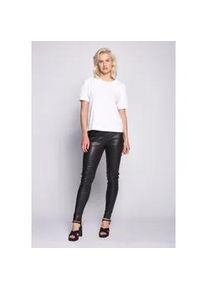 Lederhose Maze "4202110", Damen, Gr. L, US-Gr&ouml;&szlig;en, schwarz, Obermaterial: 100% Lammleder; Innenfutter: 100% Polyester, Hosen