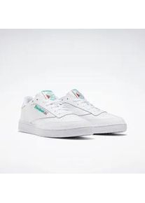 Sneaker Reebok CLASSIC "CLUB C 85", Herren, Gr. 37,5, gr&uuml;n (wei&szlig;, gr&uuml;n), Leder, Synthetik, Schuhe Damenschuh Skaterschuh Herrenschuh Sneaker low Sneaker Retrosneaker