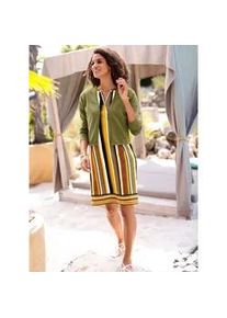 Bolero Casual Looks, Damen, Gr. 54, gr&uuml;n (khaki), 100% Baumwolle, unifarben, Strickjacken Bolero