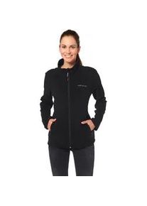 Fleecejacke Eastwind, Damen, Gr. 36/38, schwarz, Obermaterial: 100% Polyester, unifarben, Jacken Sportbekleidung Winterjacke Outdoorbekleidung Fleecejacke &Uuml;bergangsjacke, f&uuml;r kalte Tage, aus 100% Polyester, sportlicher Stil
