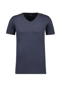 T-Shirt Ragman "Set:", Damen, Gr. XXL, blau (marineblau), Baumwolle, slim fit, V-Ausschnitt, Shirts T-Shirt