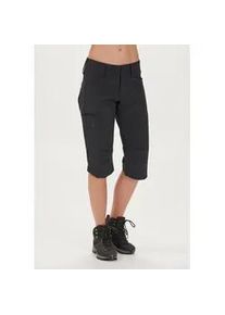 Outdoorhose WHISTLER "SHANNIE", Damen, Gr. 44, EURO-Gr&ouml;&szlig;en, schwarz, 94% Nylon, 6% Elasthan, unifarben, kurz, Hosen Outdoorhose, mit QUICK DRY Technologie