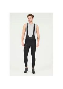 Radhose Endurance "Gorsk-Long", Herren, Gr. 4XL, US-Gr&ouml;&szlig;en, schwarz, 80% Polyamid, 20% Elasthan, mehrfarbig, lang, Hosen, mit praktischen Tr&auml;gern