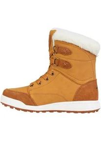 Stiefel MOLS "Hanfu", Damen, Gr. 38, braun, Polyurethane, Rindsleder, Schuhe Stiefel, mit weichem Innenfutter aus Schafwolle