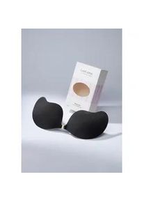 Klebe-BH Lascana, Damen, Gr. - (B), Cup B, schwarz, Microtouch, Obermaterial: 87% Polyamid, 13% Elasthan, Basic, BHs Bandeau-BH Klebe-BH BH-Accessoire, ohne B&uuml;gel mit Silikon und praktischem Vorderverschluss