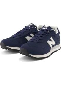 Sneaker New Balance "ML 515", Herren, Gr. 45,5, blau (navy, wei&szlig;), Leder, Textil, Schuhe Sneaker, Topseller