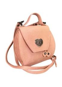 Allg&auml;u Rebell Umh&auml;ngetasche ALLG&Auml;U REBELL "Dirndl", Damen, Gr. B/H/T: 16cm x 13cm x 3cm onesize, rosa, Lederimitat, Taschen Umh&auml;ngetasche, Designed in Allg&auml;u