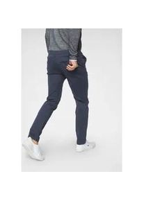 Jack & Jones Chinos JACK & JONES "JPSTOLLIE JJDAVE CHINO", Herren, Gr. 30, L&auml;nge 32, blau (navy blazer), Web, Obermaterial: 98% Baumwolle, 2% Elasthan, unifarben, normal normal, Hosen