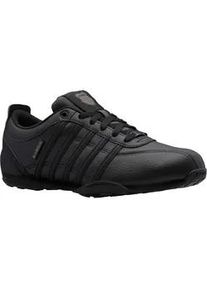 Sneaker K-Swiss "Arvee 1.5", Herren, Gr. 45, schwarz, Leder, unifarben, unifarben mit Farbeinsatz, Schuhe Sneaker