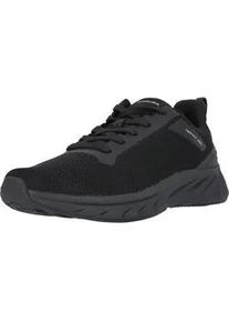 Sneaker Endurance "Humrent", Herren, Gr. 46, schwarz, Kunstfaser, Schuhe Sneaker, mit atmungsaktivem Mesh-Obermaterial