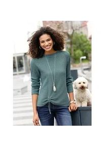 Strickpullover Casual Looks "Pullover", Damen, Gr. 48, gr&uuml;n (jade), 50% Baumwolle, 50% Polyacryl, unifarben, Pullover Strickpullover