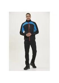 Laufjacke Endurance "Bonke M XCS Jacket", Herren, Gr. XXL, blau (dunkelblau), 100% Polyester, mehrfarbig, normal, hoch geschlossener Ausschnitt, Jacken, mit wasserdichter Sportausstattung