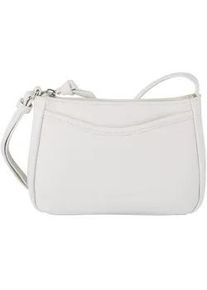 Umh&auml;ngetasche Tom Tailor DENIM "Cilia", Damen, Gr. B/H/T: 21,5cm x 14cm x 4cm, wei&szlig;, Polyurethan, Polyurethan (PU), clean, gepflegt, unifarben, Taschen Umh&auml;ngetasche, l&auml;ssige Handtasche f&uuml;r die Party aus Lederimitat in strahlenden Farben