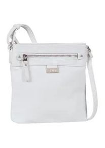 Umh&auml;ngetasche Gabor "Ina", Damen, Gr. B/H/T: 23cm x 22cm x 3cm, wei&szlig;, Polyurethan, Polyurethan (PU), clean, gepflegt, unifarben, Taschen Umh&auml;ngetasche, aus griffigem Lederimitat, handlich und superleicht f&uuml;r den Alltag