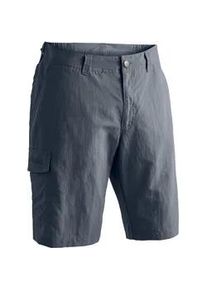 Funktionsshorts Maier Sports "Main", Herren, Gr. 54, Normalgr&ouml;&szlig;en, grau, 100% Polyamid, Hosen, Herren Shorts, kurze Outdoor-Hose, Bermuda mit 4 Taschen, Regular Fit