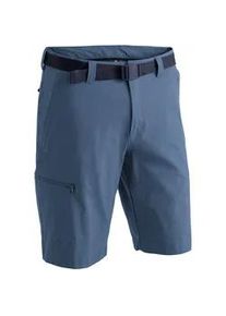 Funktionsshorts Maier Sports "Huang", Herren, Gr. 56, Normalgr&ouml;&szlig;en, blau (jeansblau), 90%Polyamid, 10% Elasthan, Hosen, Herren Shorts, kurze Outdoor-Hose, Bermudas mit 4 Taschen, Regular Fit