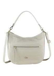 Schultertasche "Summer", Damen, Gr. B/H/T: 32cm x 28cm x 10cm onesize, beige, Leder, Collezione Alessandro, Taschen Schultertasche, aus italienischem Leder