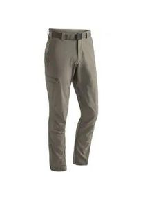 Funktionshose Maier Sports "Torid slim", Herren, Gr. 94, Langgr&ouml;&szlig;en, braun (schlamm), 90% Polyamid, 10% Elasthan, Hosen Funktionshose, Herren Wanderhose, atmungsaktive Outdoor-Hose, 4 Taschen, Slim Fit