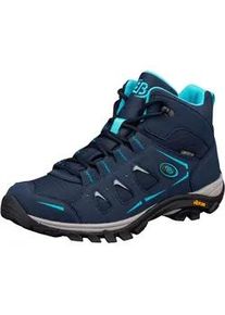 Br&uuml;tting Outdoorschuh BR&Uuml;TTING "Outdoorstiefel Mount Frakes High", Damen, Gr. 40, blau, Synthetik, Schuhe Outdoorschuh