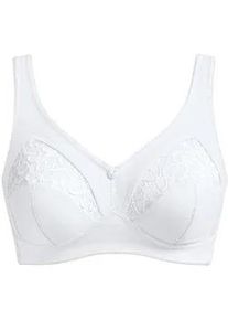 Minimizer-BH SuSa, Damen, Gr. 110, Cup D, wei&szlig;, 60% Baumwolle, 35% Polyamid, 5% Elasthan, BHs Minimizer-BH