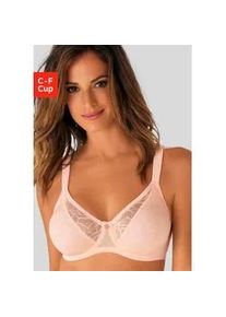 Minimizer-BH Nuance, Damen, Gr. 80, Cup D, beige (puder), Microtouch, Obermaterial: 85% Polyamid, 15% Elasthan, eng, BHs Minimizer-BH, mit B&uuml;gel und leicht wattierten Tr&auml;gern