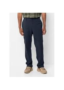 Outdoorhose Jack Wolfskin "DESERT PANTS M", Herren, Gr. 46, Normalgr&ouml;&szlig;en, blau (night, blau), OBERSTOFF: 95% POLYAMID, 5% ELASTHAN. Futter: 65% POLYESTER, 35% BAUMWOLLE, Hosen Outdoorhose