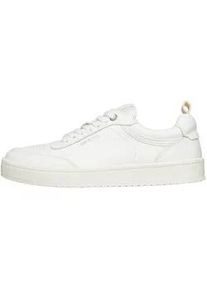 Sneaker N91 "Court W AB Damensneaker", Damen, Gr. 37, wei&szlig;, Leder, Schuhe Sneaker, Turnschuh Leder handgefertigt, sportlicher Freizeitschuh Damen