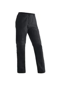 Funktionshose Maier Sports "Nicole", Damen, Gr. 46, Normalgr&ouml;&szlig;en, schwarz, 100% Polyamid, Hosen Funktionshose, Besonders atmungsaktive Zipp-off Funktionshose