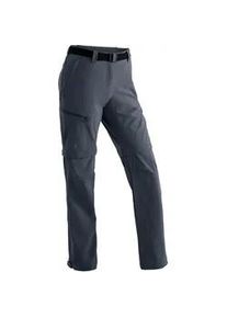 Funktionshose Maier Sports "Nata", Damen, Gr. 44, Normalgr&ouml;&szlig;en, grau, 90% Polyamid, 10% Elasthan, Hosen Funktionshose, Damen Wanderhose, zipp-off Outdoor-Hose, 3 Taschen, Regular Fit