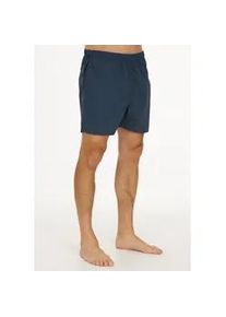 Badeshorts Virtus "Wesley", Herren, Gr. L, US-Gr&ouml;&szlig;en, blau (dunkelblau), 100% Nylon, unifarben, Badehosen Badeshorts, in atmungsaktiver Qualit&auml;t