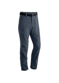Funktionshose Maier Sports "Nil", Herren, Gr. 30, Kurzgr&ouml;&szlig;en, grau, 90% Polyamid, 10% Elasthan, Hosen Funktionshose, Herren Wanderhose, atmungsaktive Outdoor-Hose mit Roll up Funktion