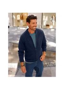 Classic Dog Strickjacke CLASSIC, Damen, Gr. 52, blau (marine), 50% Polyacryl, 50% Wolle, unifarben, Strickjacken Strickjacke