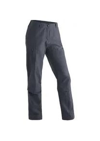 Funktionshose Maier Sports "Fulda", Damen, Gr. 46, Normalgr&ouml;&szlig;en, grau, 100% Polyamid, Hosen Funktionshose, Funktionshose, abzippbar auf Capri, perfekt f&uuml;rs Wandern