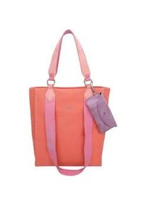 Henkeltasche Fritzi aus Preussen "Izzy02", Damen, Gr. B/H/T: 11cm x 39cm x 32cm, orange, Baumwolle, mehrfarbig, Taschen, mit abnehmbarem Brillenetui