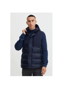 Steppweste Blend "BHOuterwear", Herren, Gr. M, marineblaus, 100% Polyester, unifarben, regular fit normal, Westen Steppweste, Stilvolle Steppweste