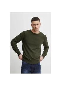 Strickpullover Blend "BHNolen", Herren, Gr. M, deep depths, Feinstrick, 100% Baumwolle, unifarben, regular fit normal, Rundhals, eng, Pullover Strickpullover, Stilvoller Feinstrick-Pullover mit Rundhalsausschnitt