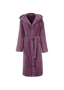 Unisex-Bademantel Kangaroos "Cassidy, f&uuml;r Damen & Herren, Standardl&auml;nge & &Uuml;berl&auml;nge" Gr. XXXL, lila (mauve), L:125cm, Walkfrottee, Hausm&auml;ntel, mit Taschen, M&auml;nner und Frauen, Baumwolle, Reise, Hotel, Sauna, S-3XL, Topseller