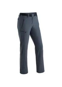 Funktionshose Maier Sports "Rechberg Therm", Damen, Gr. 52, Normalgr&ouml;&szlig;en, grau, 90% Polyamid, 10% Elasthan, Hosen Funktionshose, Wattierte Winter Outdoorhose, elastisch
