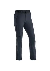 Funktionshose Maier Sports "Tech Pants W", Damen, Gr. 20, Kurzgr&ouml;&szlig;en, grau, Vorderseite: 92% Polyester, 8% Elasthan; R&uuml;ckseite: 100% Polyester, Hosen Funktionshose, Warme Softshellhose, elastisch und winddicht